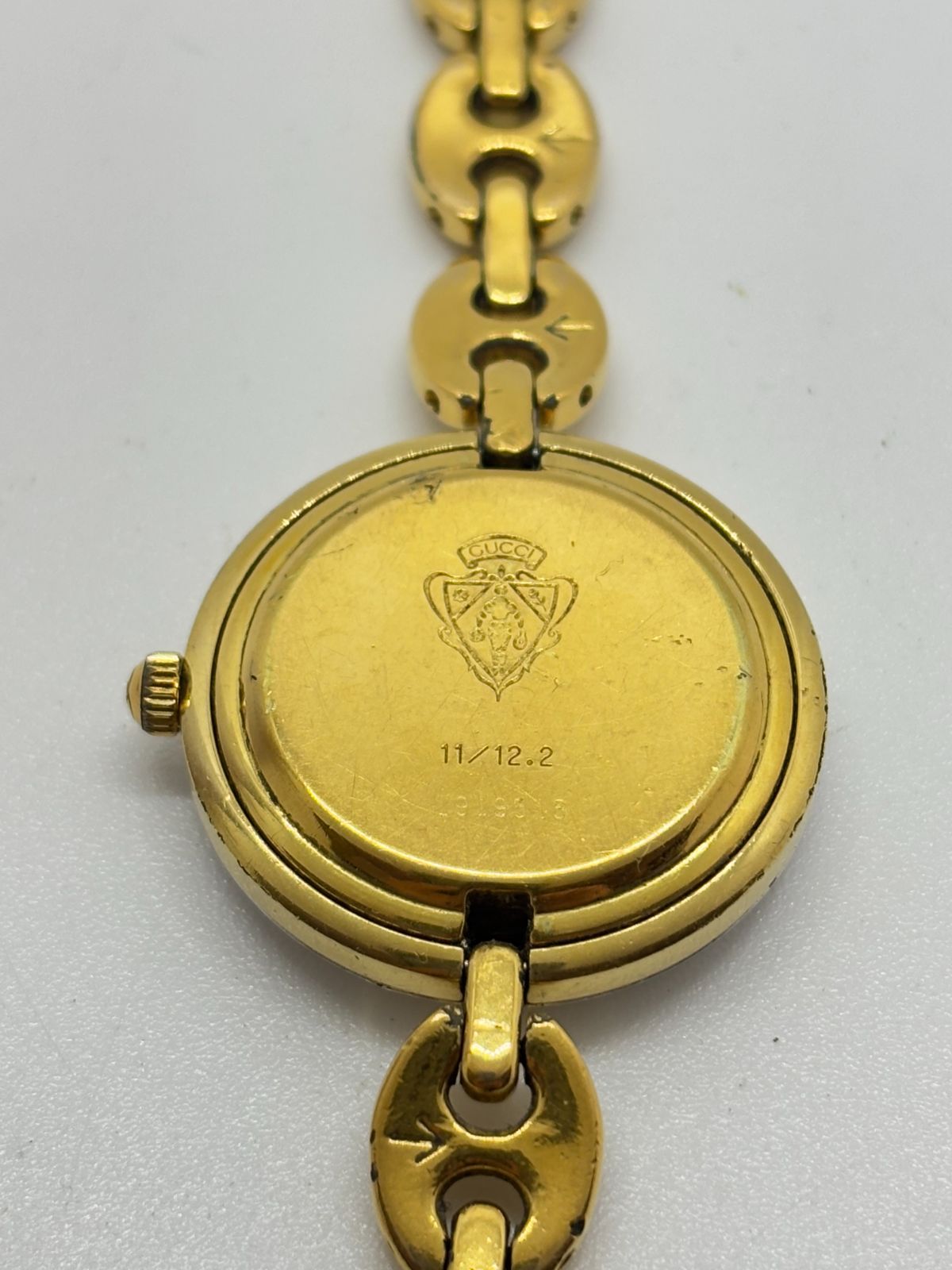 レア◆美品◆GUCCI チェンジべゼル ダイヤモンドカット　 ブラック 800000080097000-4_8b6ea812-