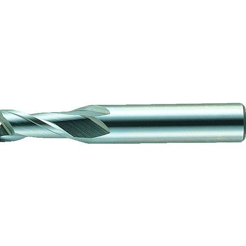 三菱Ｋ　２枚刃汎用　ハイススクエアエンドミルショット刃長（Ｓ）０．５ｍｍ