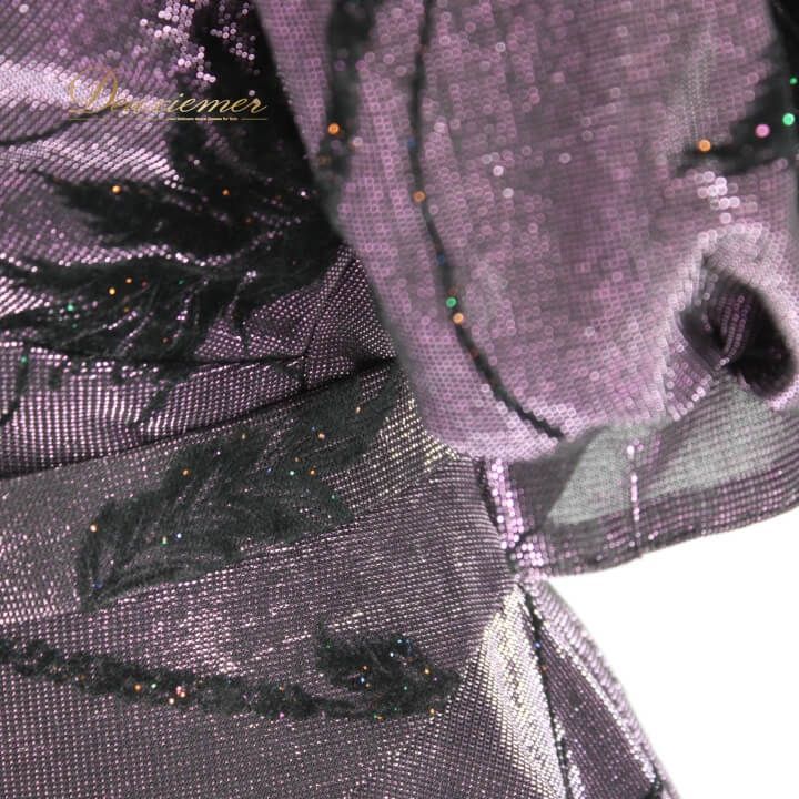 【社交ダンス衣装】上下セット レッスンウェア 練習着 黒 紫 ブラック パープル 社交ダンス 衣装 スタンダード セットアップ ツーピース