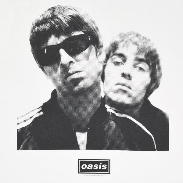 OASIS オアシス Noel & Liam Square Photo Tシャツ