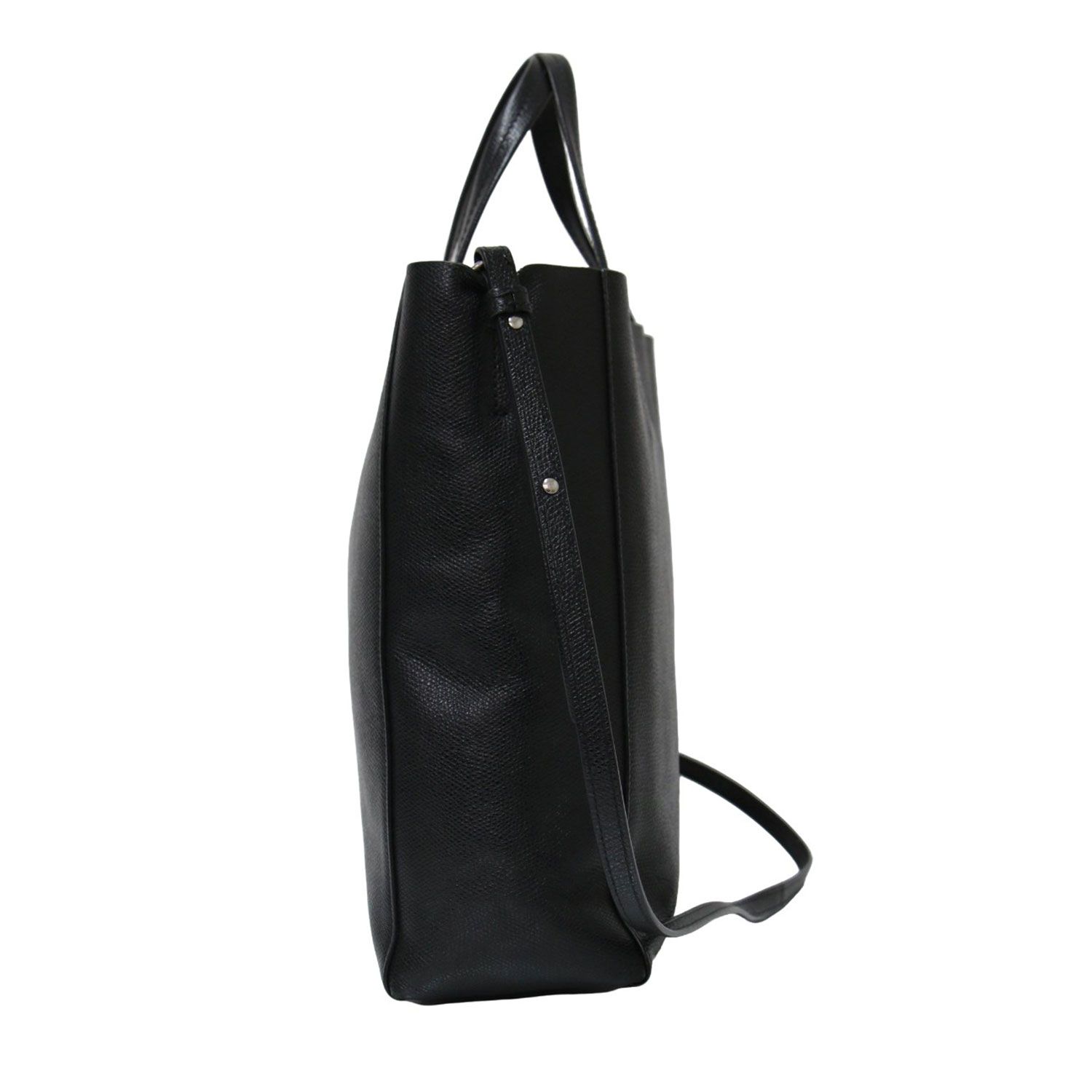 CELINE セリーヌ バーティカル カバ スモール 2WAY レザー トート 