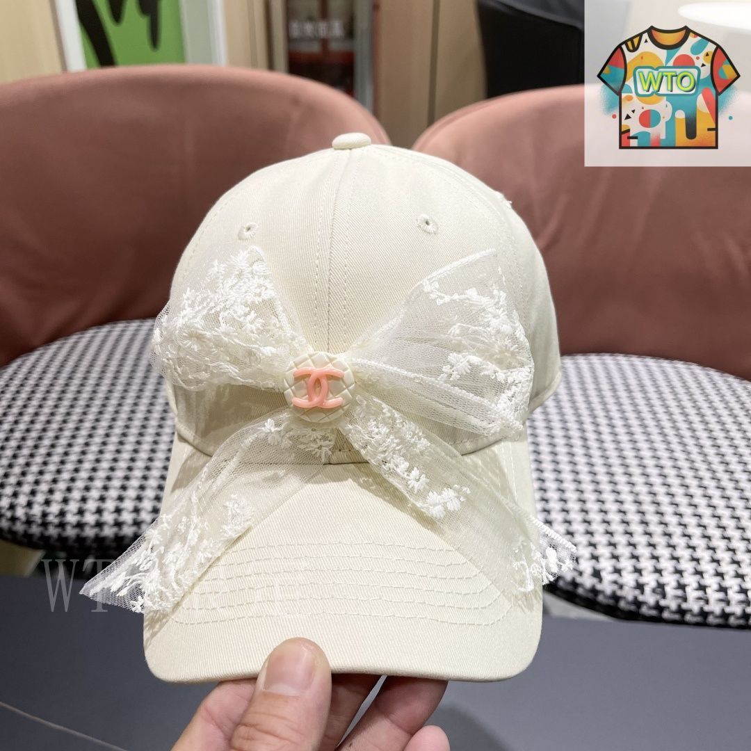 今日WTO】CHANEL レースリボン キャップ-TS82 - メルカリ