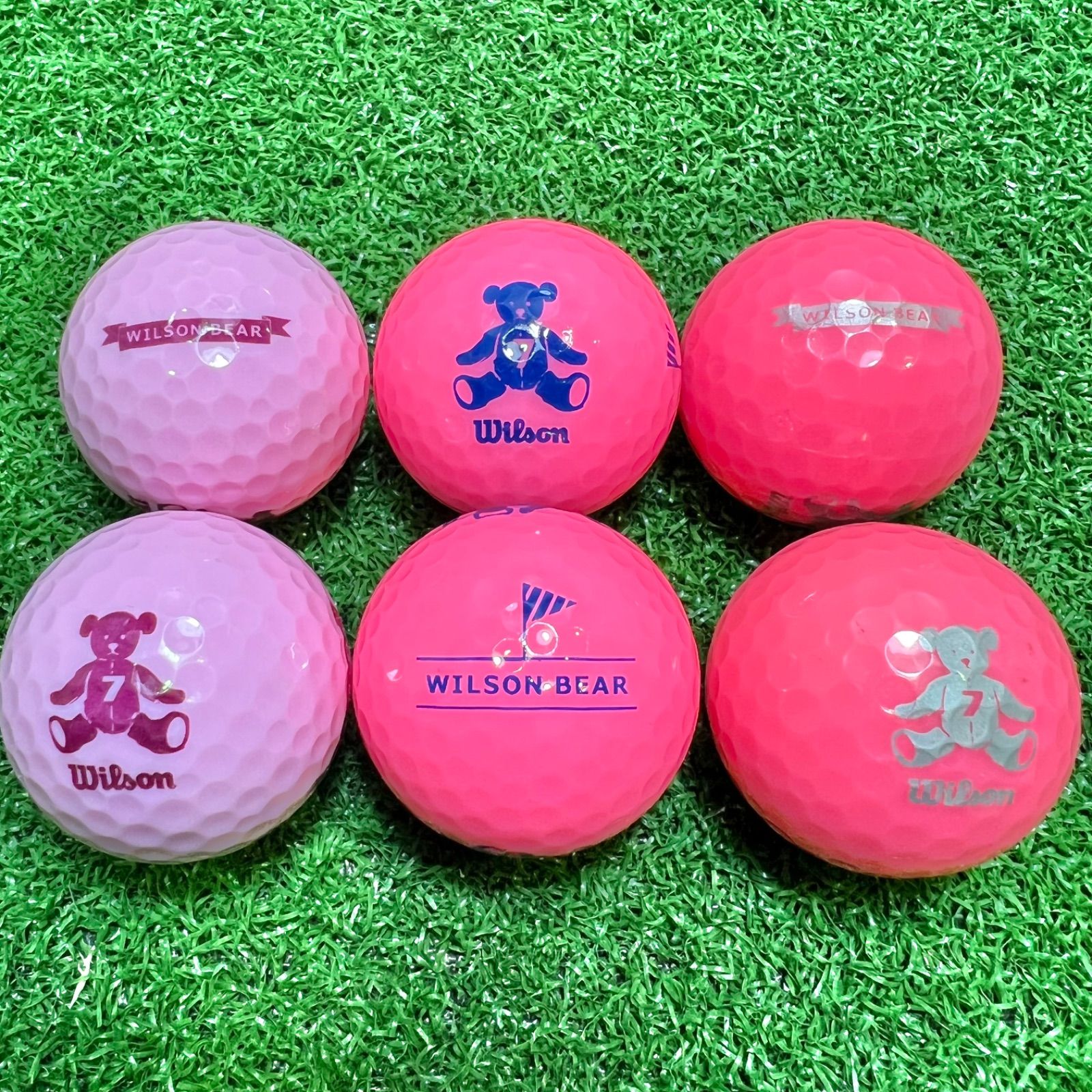 魅力的な価格 ロストボール ピンク系20球