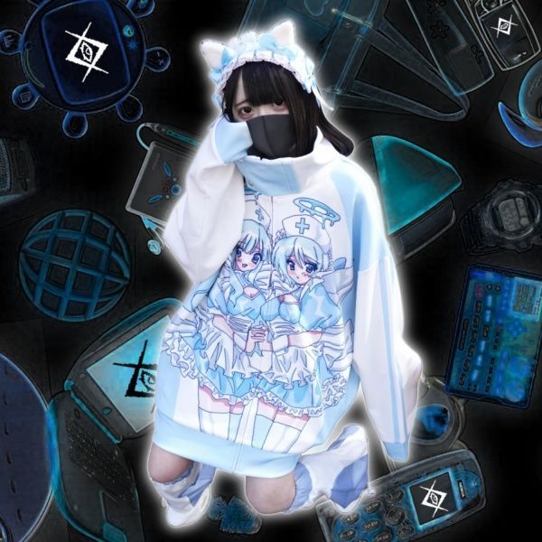 REFLEM【レフレム】×YUIコラボ切り替えジャージブルゾン ⚠️状態悪 新品・未開封】REFLEM【レフレム】YUIコラボ切り替えジャージ