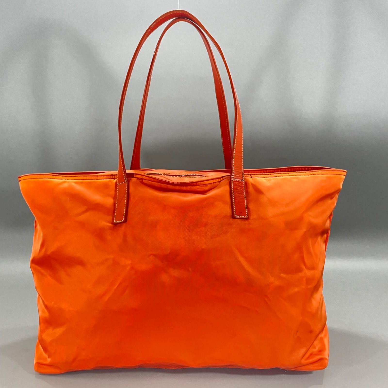 PRADA オレンジナイロン 2WAYトートバッグ PRADA オレンジナイロン 2WAYトートバッグ (PRADA/トートバッグ