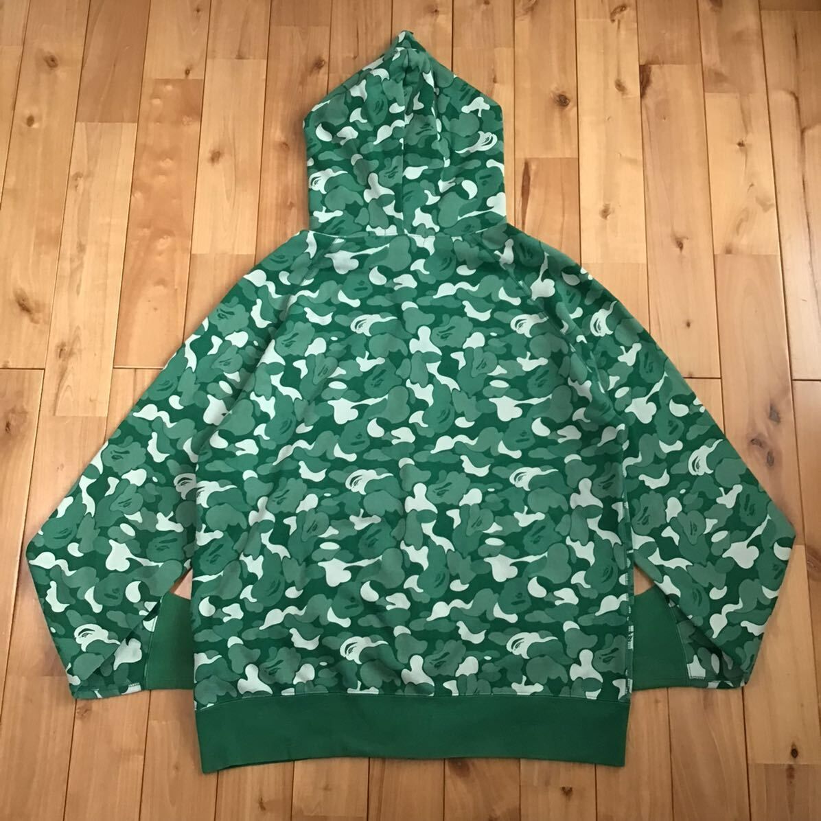 ☆非売品☆ XL BAPE カード会員限定 カラーカモ パーカー a bathing 