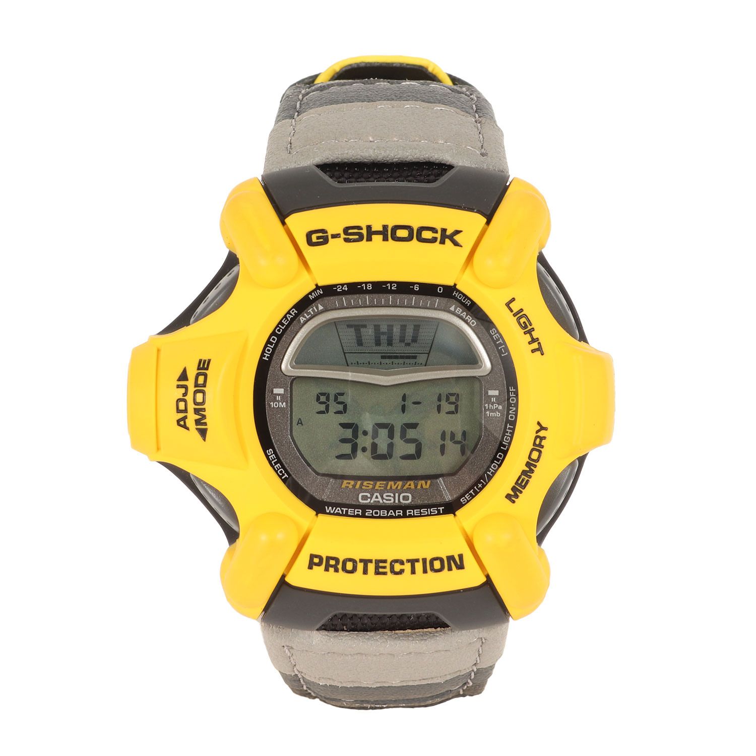 G-SHOCK DW-9100YJ-9T RISEMAN メンインイエロー G-SHOCK ジーショック 90s RISEMAN / ライズマン DW-9100YJ-9T メン