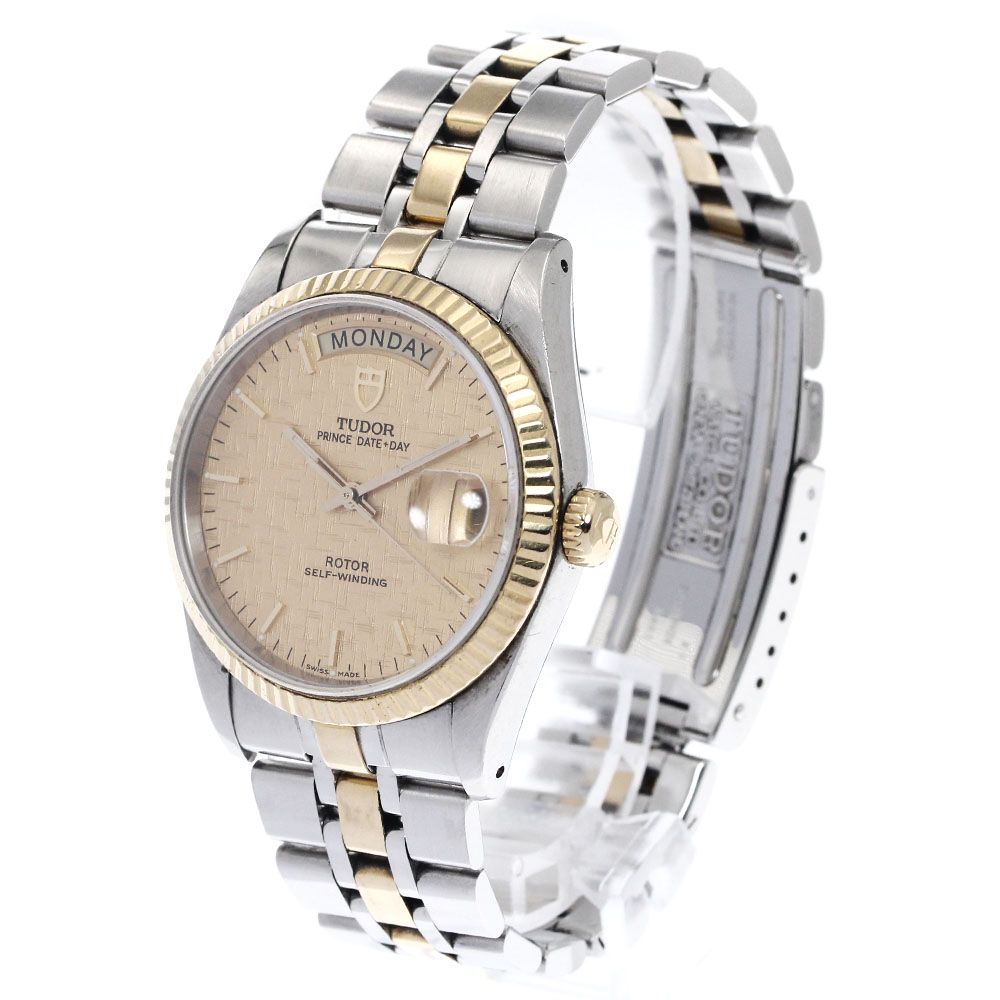 チュードル TUDOR 76213 プリンス デイトデイ 自動巻き メンズ_895594