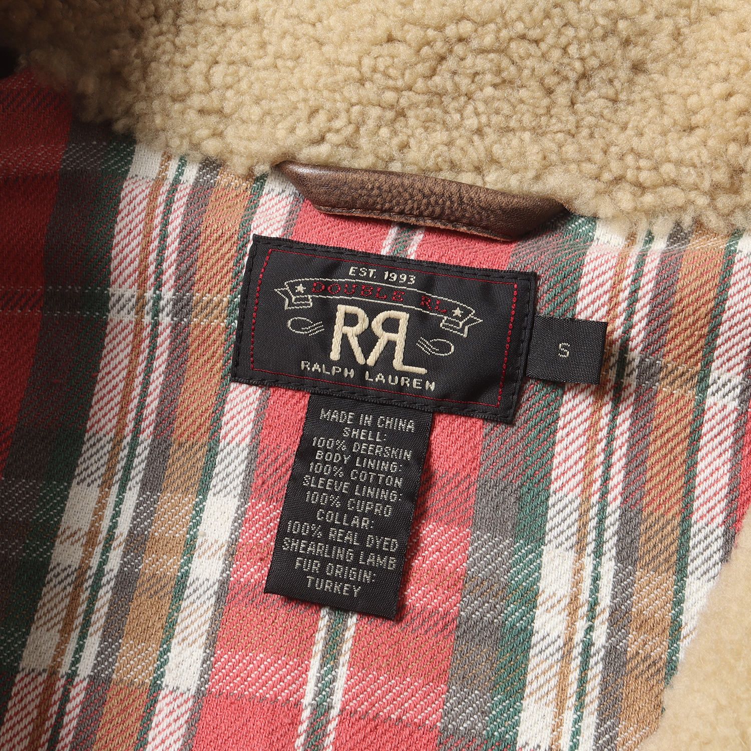 美品 RRL ダブルアールエル ラルフローレン ジャケット サイズ:S 