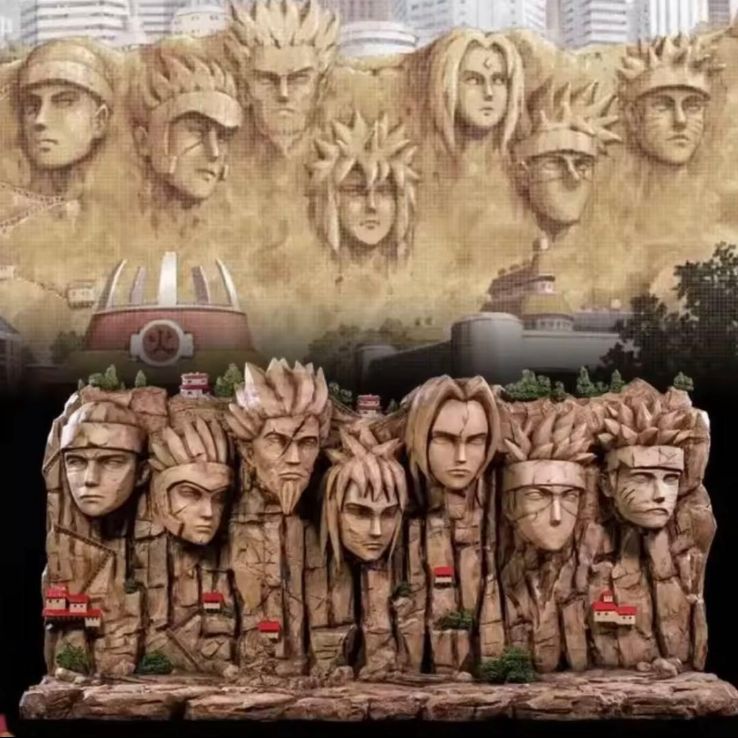 ナルト NARUTO フィギュア ガレージキット 火影岩 NARUTO ナルト 火影岩 ガレージキット フィギュア - メルカリ