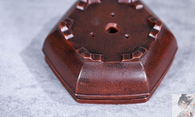 六方鉢紫砂の鉢 盆栽鉢 植木鉢 小品盆栽鉢 大品盆栽鉢 世界