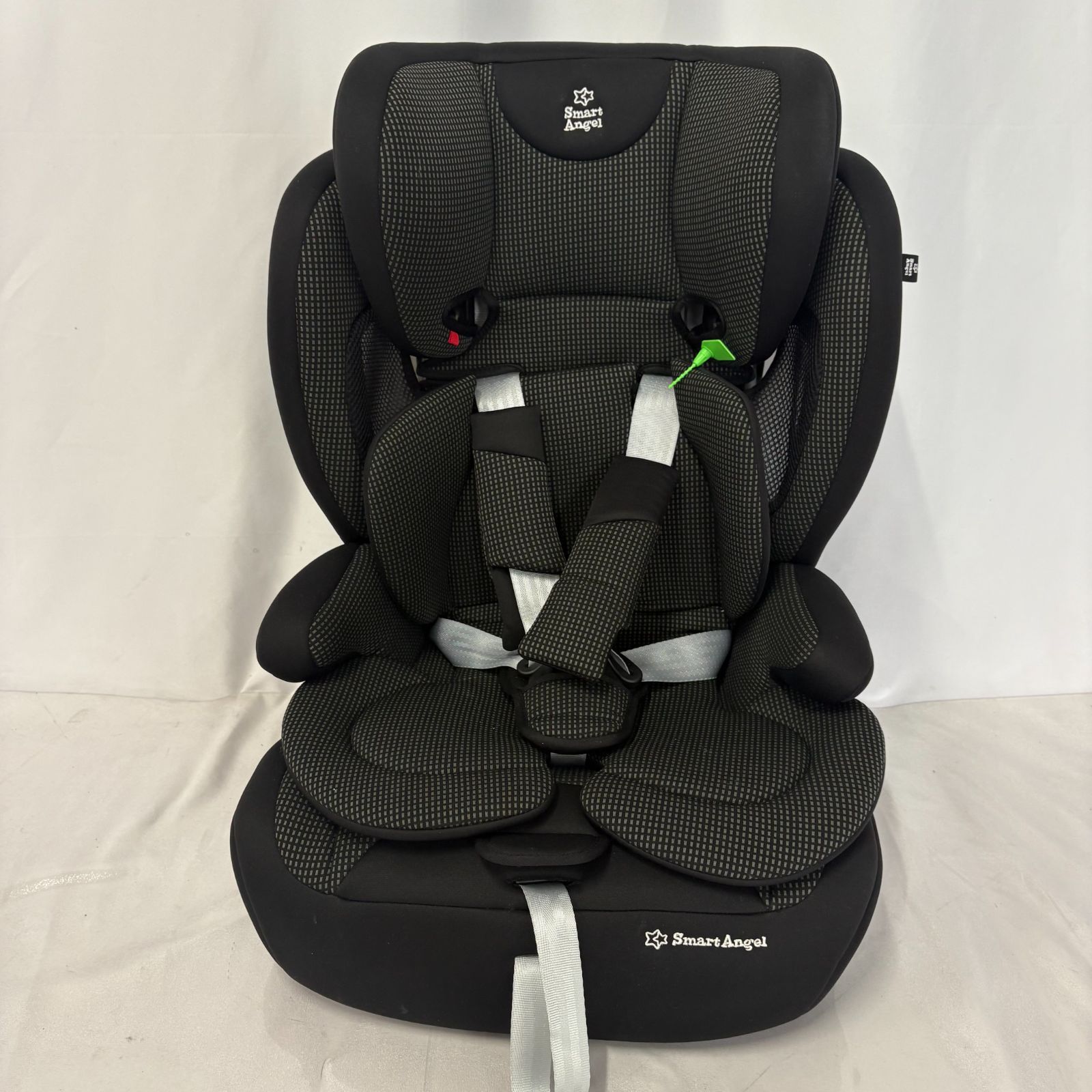 西松屋 Smart 美品＊ジュニアシート/ブラック Angel イージスジュニア