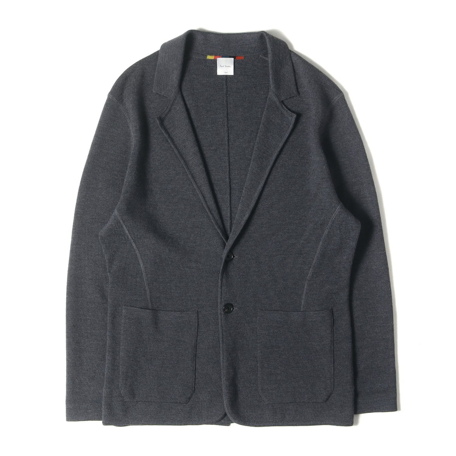 Paul Smith ポールスミス ジャケット チャコール サイズ:L | ウール