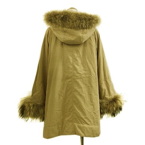 ジャスグリッティー JUSGLITTY コート モッズ 中綿 ミドル 無地 ジップ 