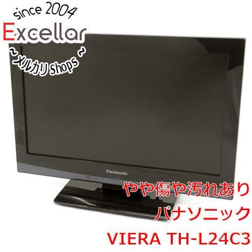 bn:1] Panasonic 24V型 ハイビジョン液晶テレビ VIERA TH-L24C3 ブラック 本体いたみ - メルカリ