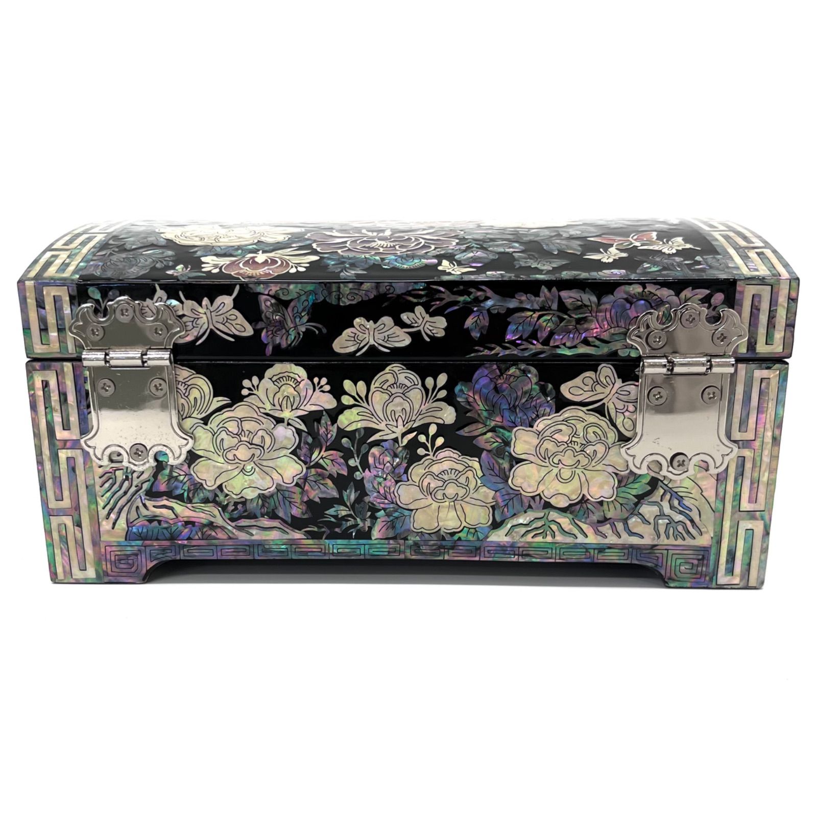 ◇螺鈿細工 ジュエリーケース アクセサリー 韓国 伝統工芸 収納 小物