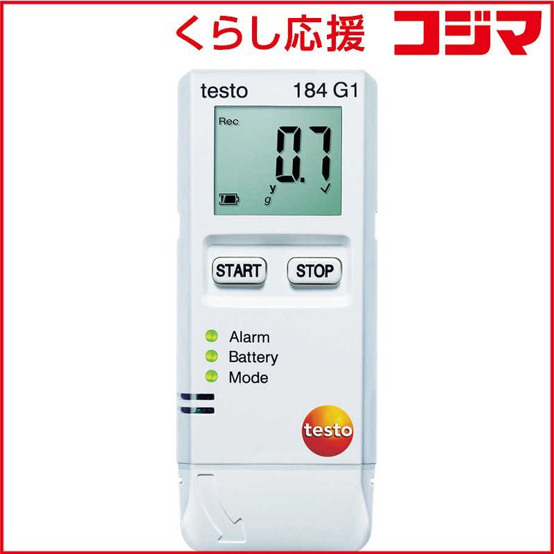 【 新品 未開封 】 テストー テストー 温度・湿度・衝撃用データロガ TESTO184G1 未使用 送料無料