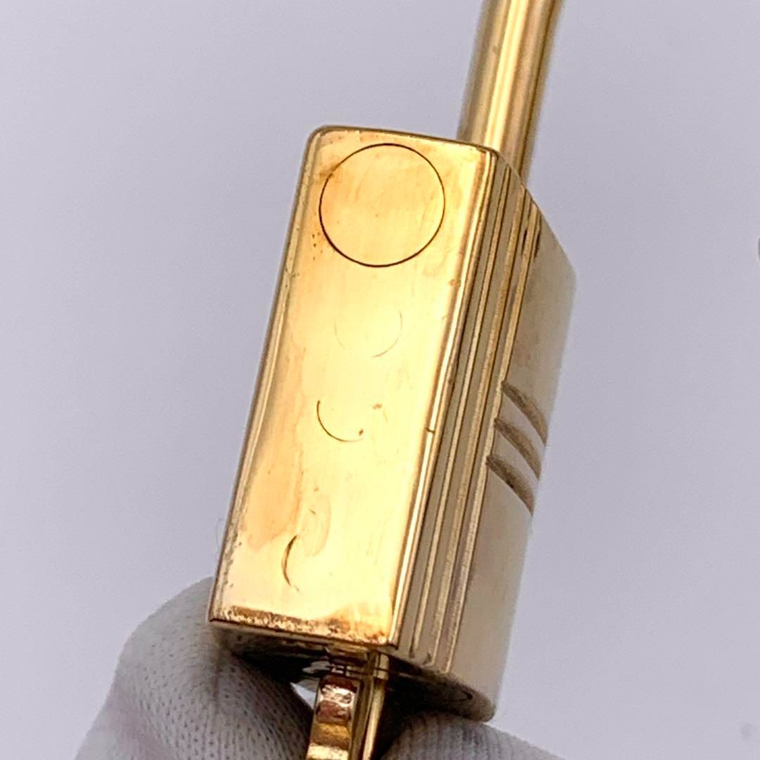 HERMES エルメス カデナ　24Kメッキ　No.101　101番　鍵付き ▽HERMES エルメス カデナ 24Kメッキ No.101 101番 鍵付き