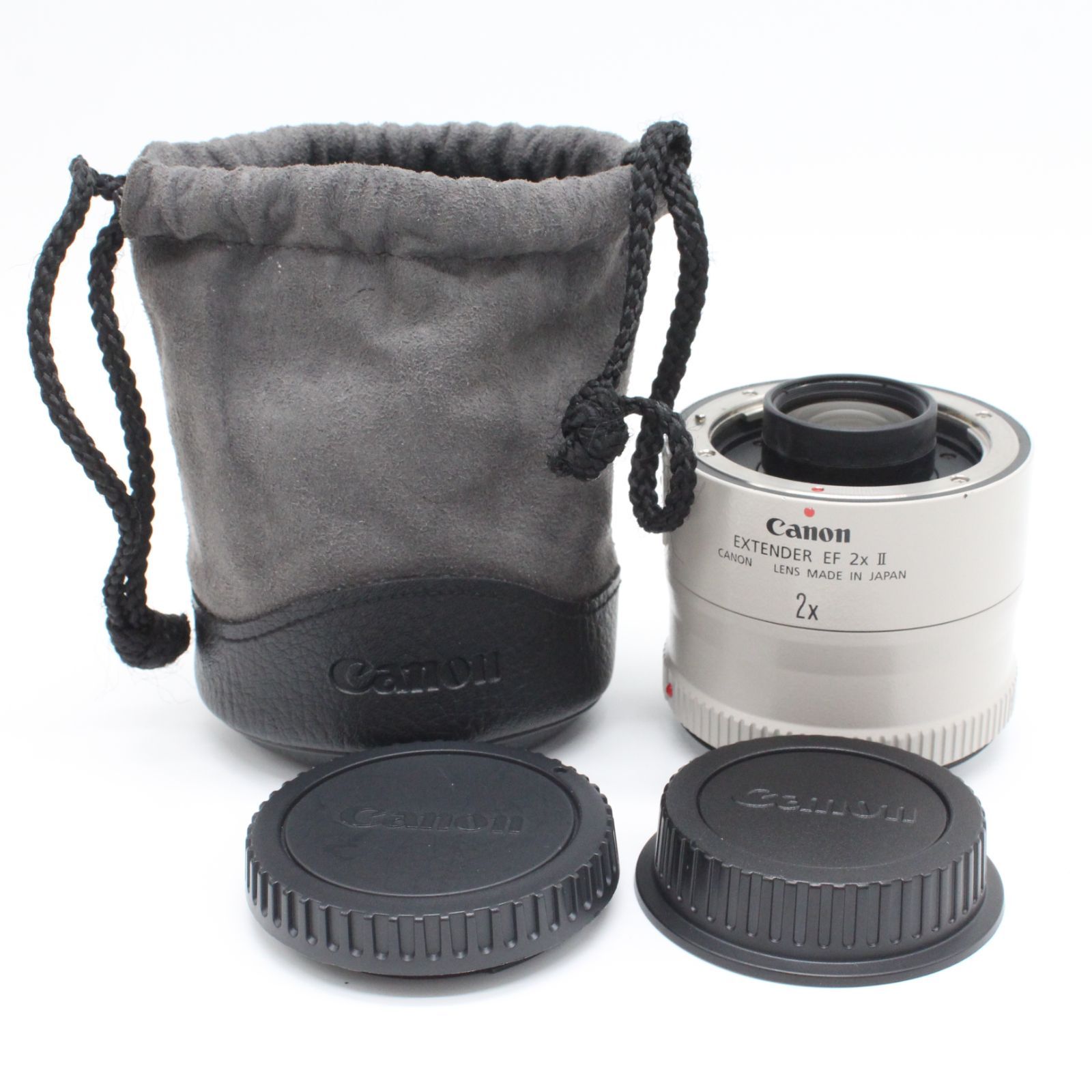 嬉しいポーチ付き CANON EXTENDER EF 2x Ⅱ キャノン エクステンダー