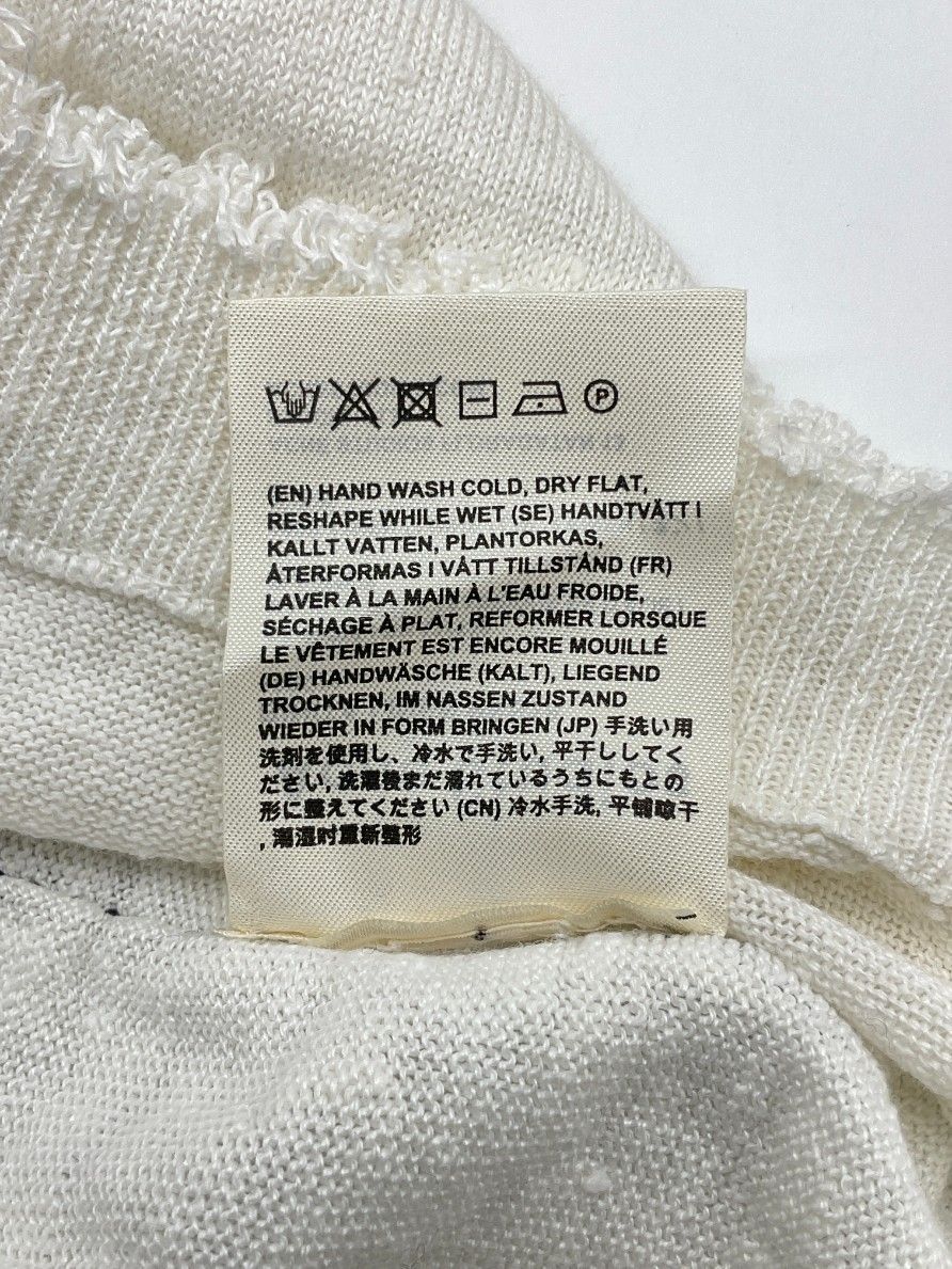 未使用 Acne Studios　アクネステュディオス XS ホワイト リネンハイゲージワイドフーディー　海　プール 未使用 Acne Studios アクネステュディオス XS ホワイト リネン
