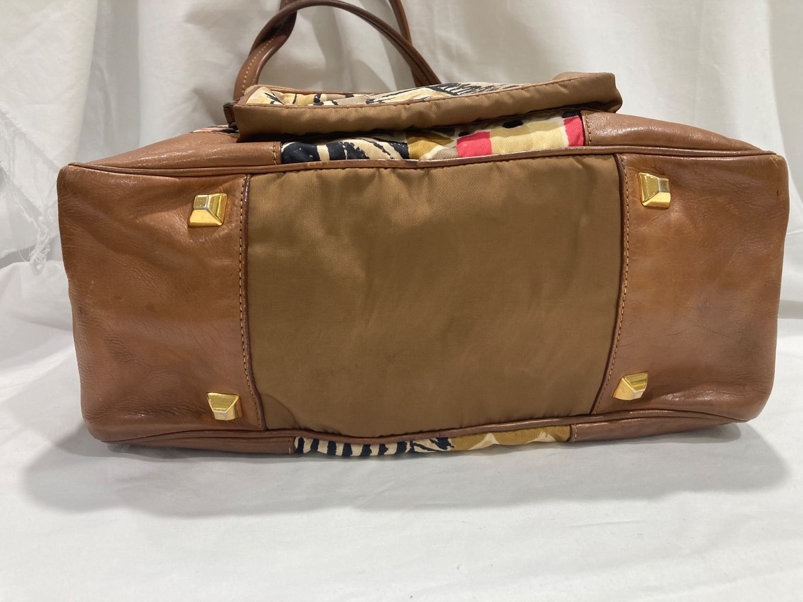 PRADA プラダ オールドプラダ ハンドバッグ トートバッグ ヴェネチア柄