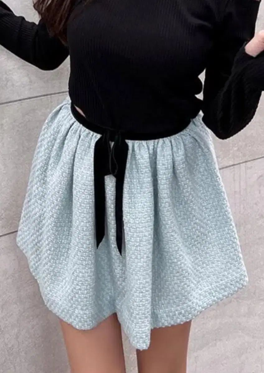 ウール ミニスカート