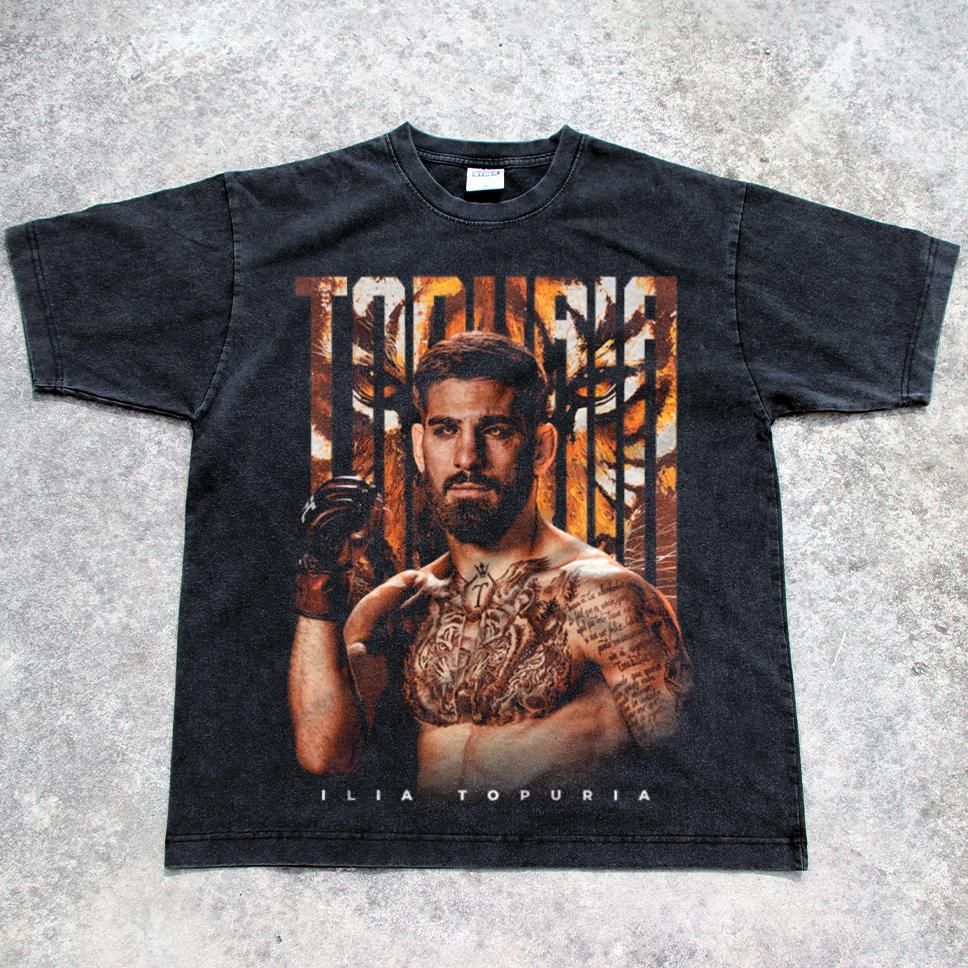 UFC イリア・トプリア 肖像画 & 限定Tシャツ UFC イリア・トプリア 肖像画 & 限定Tシャツ