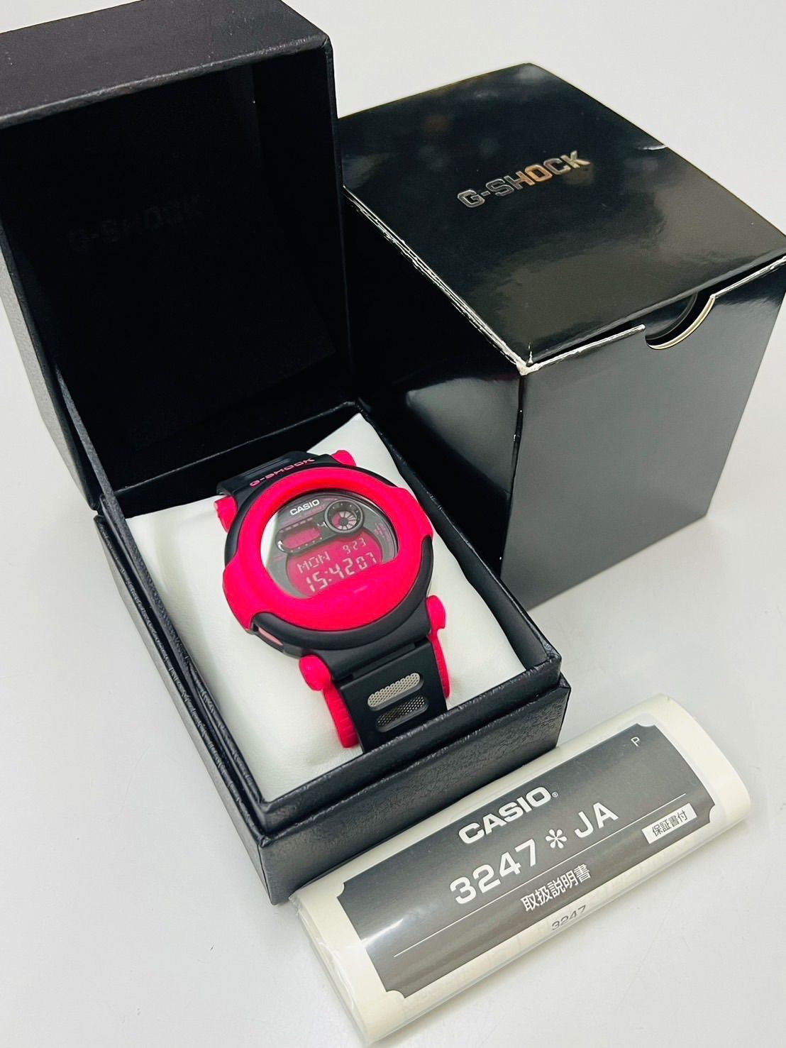 CASIO G-SHOCK G-001ピンクジェイソン 新品 箱付 CASIO G-SHOCK G-001