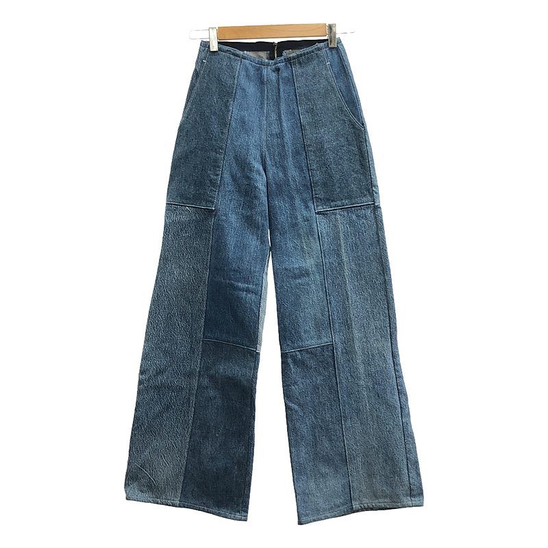 MARION vintage パッチワークデニムパンツ 美品】 MALION vintage / マリオンヴィンテージ | patchwork