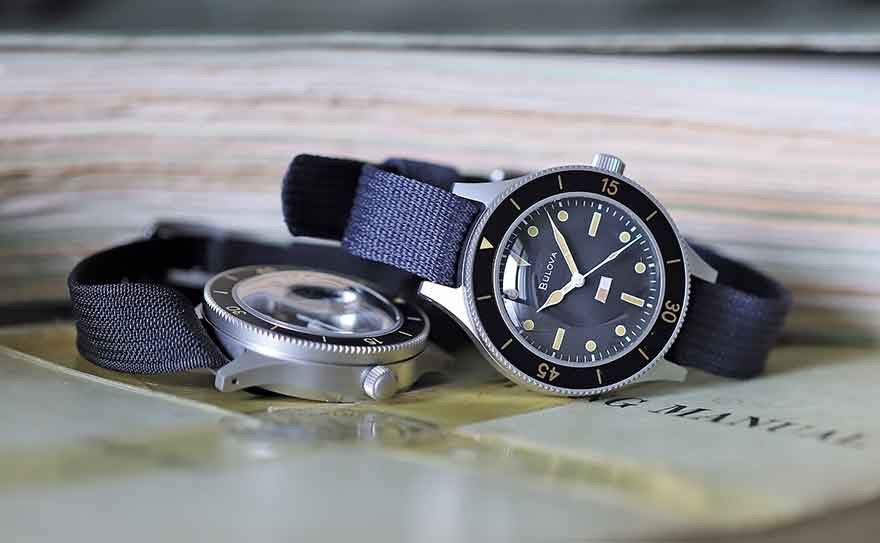 ブローバ ミルシップ bulova mil-ships 自動巻-