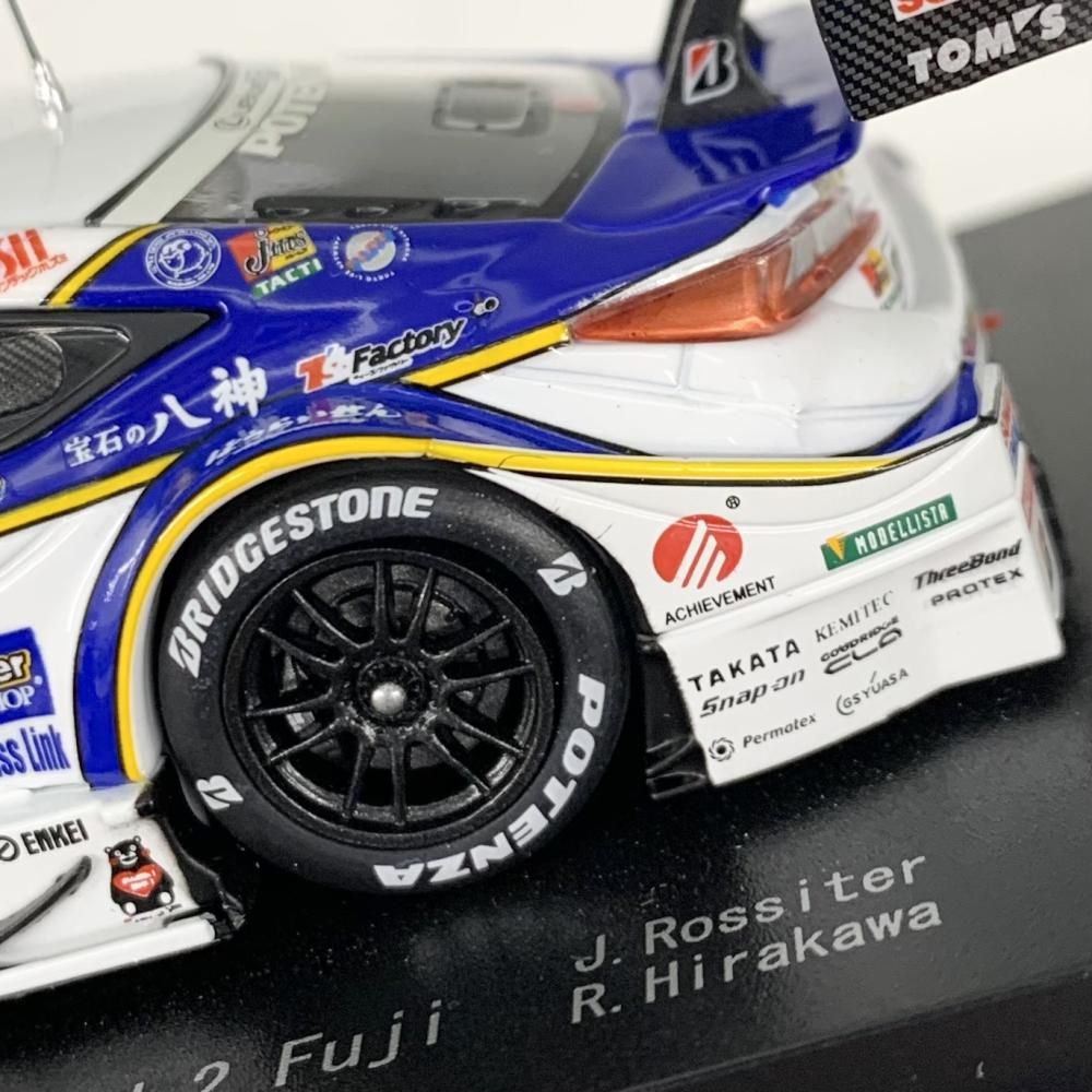 【中古】開封 EBBRO エブロ 1/43 KeePer TOM&#39;S キーパー トムス RC F スーパーGT GT500 2016 Rd.2 Fuji #37[17][240017619953] 中古】開封 EBBRO エブロ 1/43 KeePer TOM'S キーパー トムス RC
