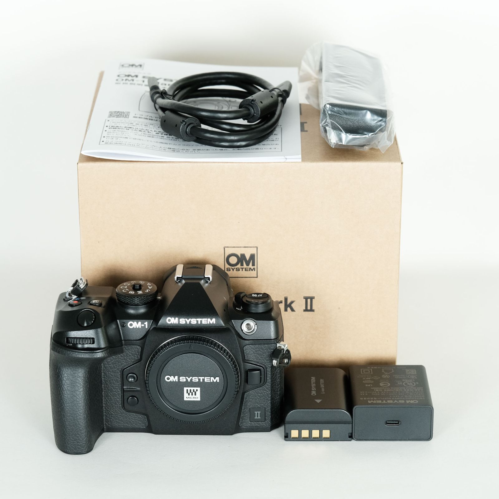 ｜シャッター数2 538回 OM SYSTEM OM-1 Mark II ボディ | マイクロフォーサーズマウント