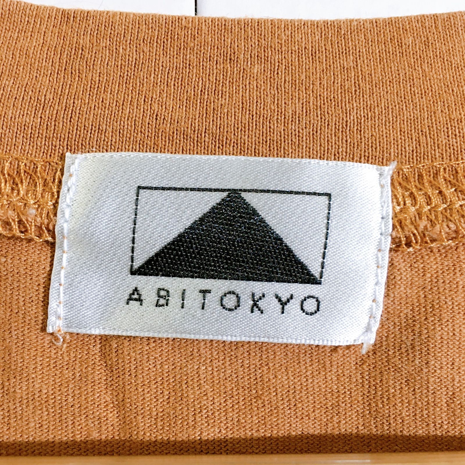 ABITOKYO アビトーキョー 半袖ロングワンピース Tシャツ バック