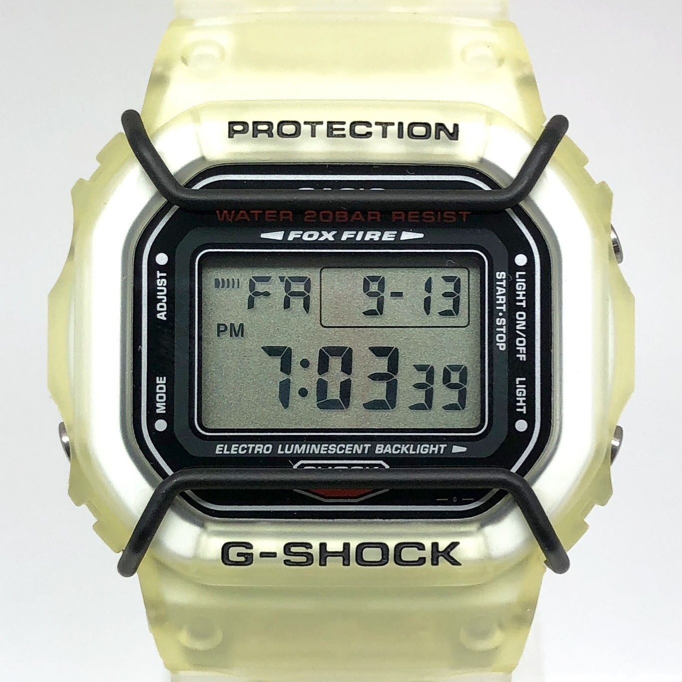 ジーショック DW-5600VT-7T フェアリーズチャーム ホワイト スケルトン 