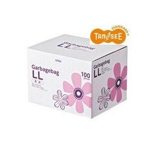4営業日で発送 丸底耳付ゴミ袋LL 100枚BOX TSB120B