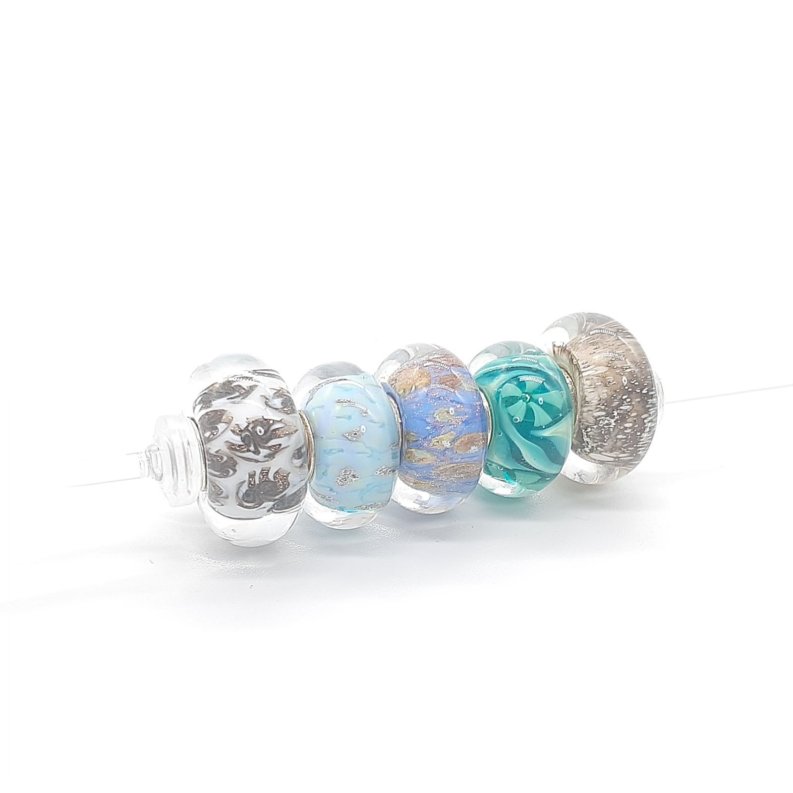 TROLLBEADS トロールビーズ ブレスレット ネックレス パーツ チャーム SILVER 925 シルバー ガラス ジュエリー DENMARK  デンマーク Z17 - メルカリ