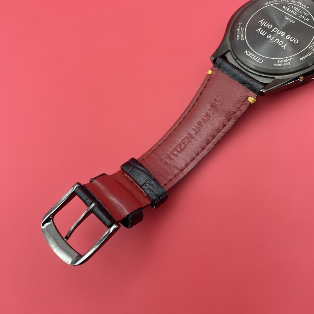 CITIZEN ディズニー限定600本 ブラック メンズ CB1118-01E/H149