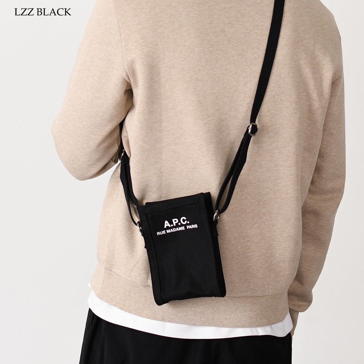A.P.C アーペーセー ショルダーバッグ RECUPERATION ネックポーチ 