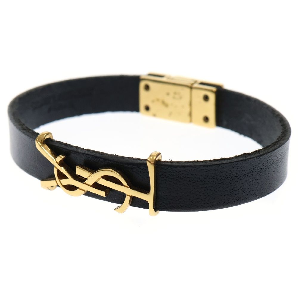 SAINT LAURENT サンローラン レザーブレスレット/OPIUM レディース | レディース・ブランド一覧,□ S,SAINT LAURENT  | モダンブルー