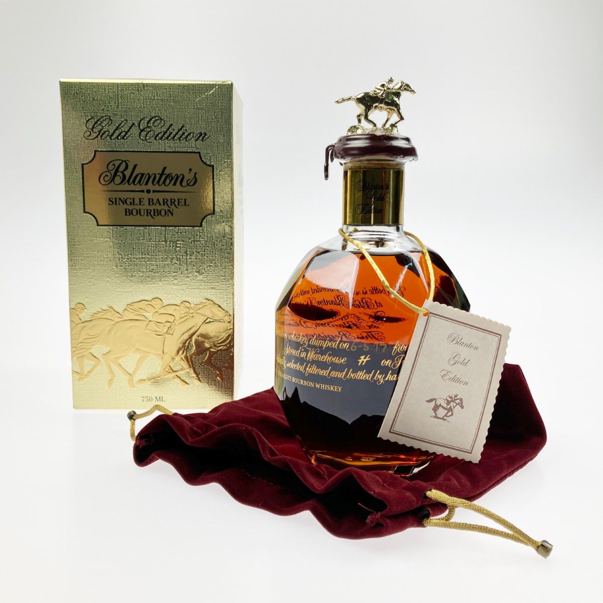 ▽▽Blanton ブラントン ゴールドエディション 750ml 51.5％ 箱