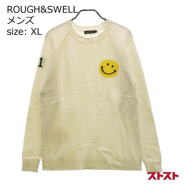 ROUGH&SWELL ラフアンドスウェル ニットセーター スマイル XL 
