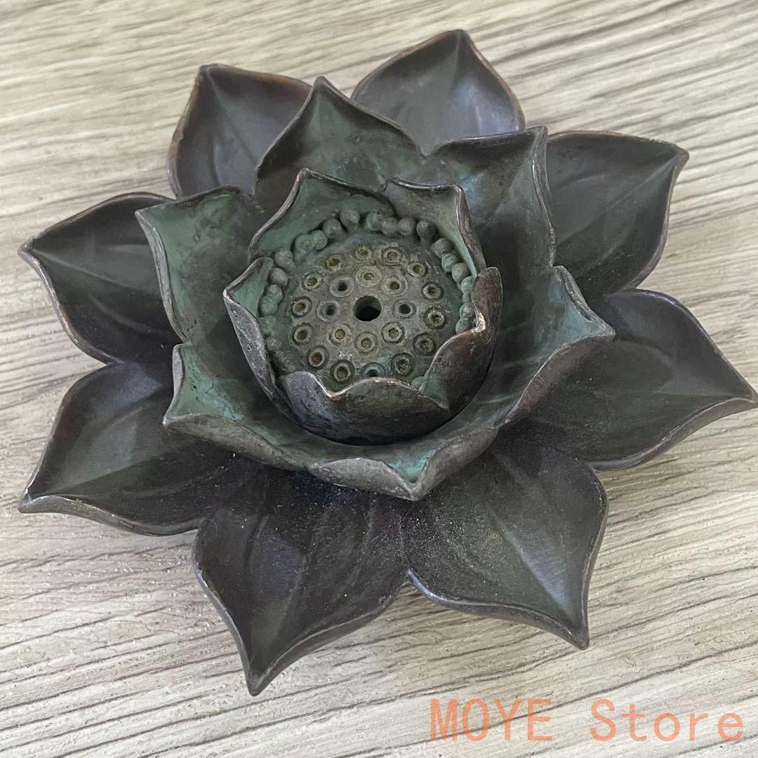 蓮華仏手観音香炉 工芸品 美術品 置物