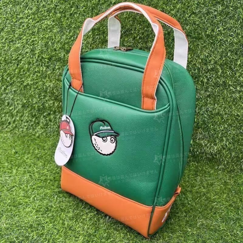 新品 マルボンゴルフ Malbon シューズ入れバッグ シューズケース