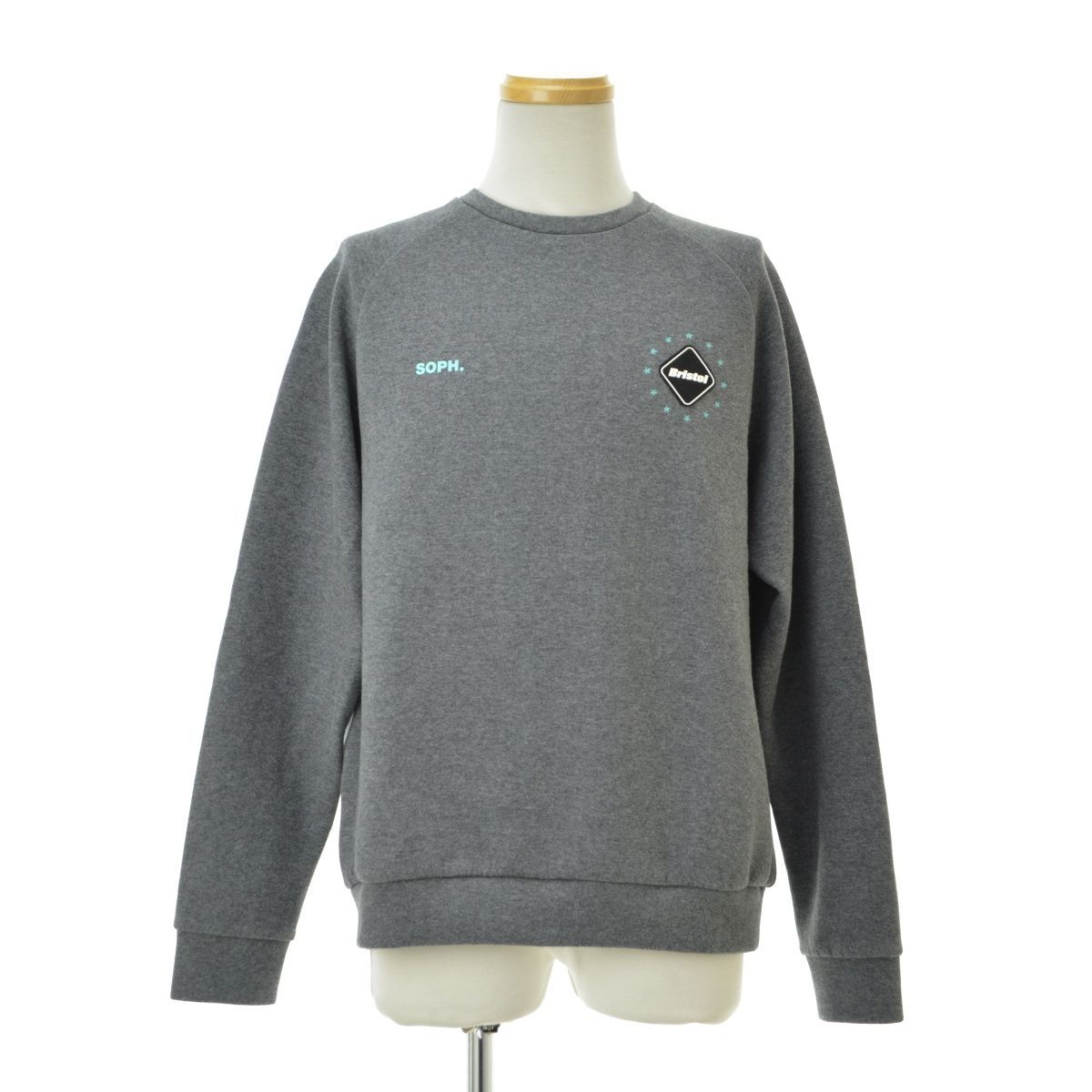 新品 F.C.R.B TECH SWEAT CREWNECK TOP Sサイズ TECH SWEAT CREWNECK S