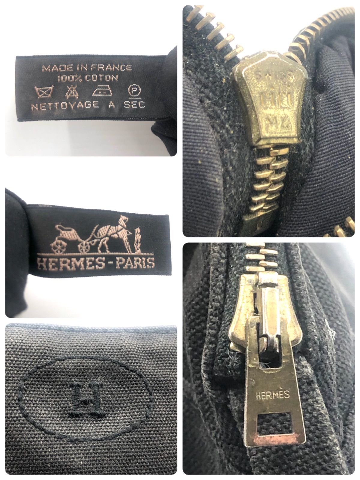 □美品□HERMES エルメス ボリードポーチ20 ミニサイズ ブラック □美品□HERMES エルメス ボリードポーチ20 ミニサイズ ブラック