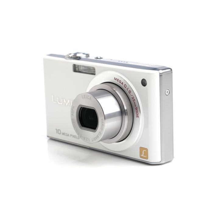 中古】(パナソニック) Panasonic DMC-FX37 ホワイト - メルカリ