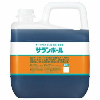 サラヤ トイレ用消臭・除菌剤 サランポール 5kg 51549