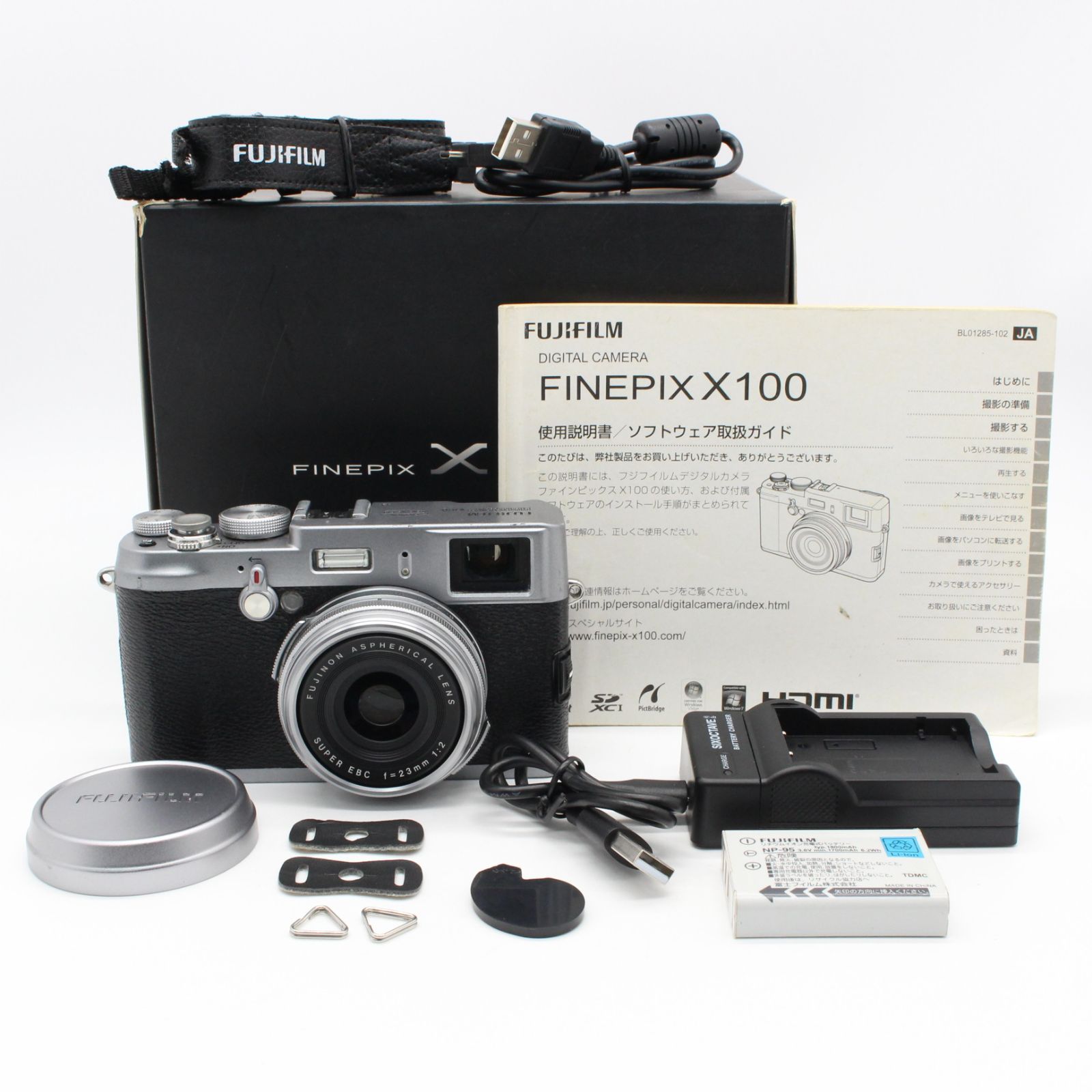 一番人気物 FUJIFILM FInepix シルバー X100 デジタルカメラ - www ...