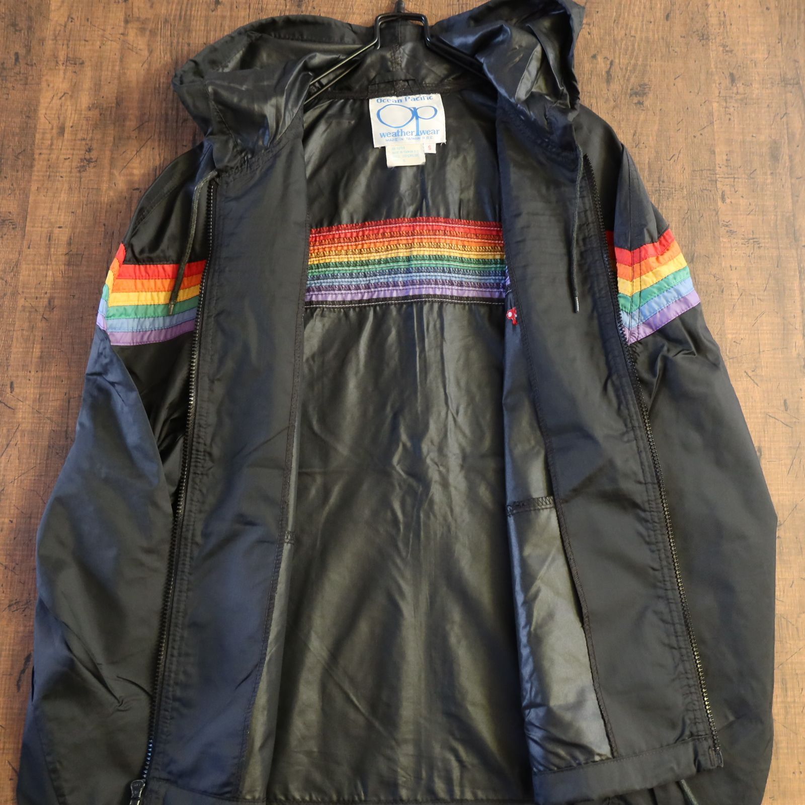 80s～希少☆オーシャンパシフィック ナイロンパーカー