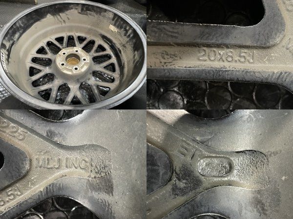 MLJ XTREME-J XJ04 エムエルジェイ エクストリームJ 20インチ 4本 8.5J5HPCD11.3 35 デリカD 5 ハリアー レクサスRX アルファード等 MHE222 FFCRYSTALESIA_COM